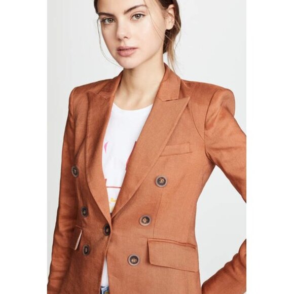 Veronica Beard "Diego" Dickey Blazer in Terracotta, size 4 - Picture 11 of 11